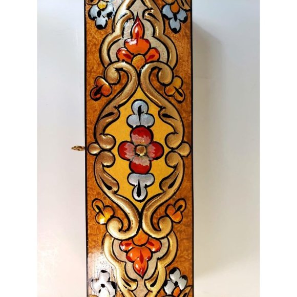 Bronze Small Hand Painted 3D Design Jewelry Box - Picture 4 of 6